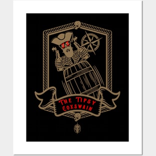 The Tipsy Coxswain Tavern Sign - Bronze Variant Posters and Art